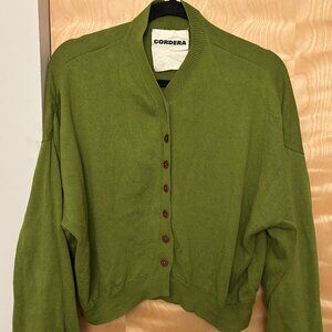Green Cordera cardigan